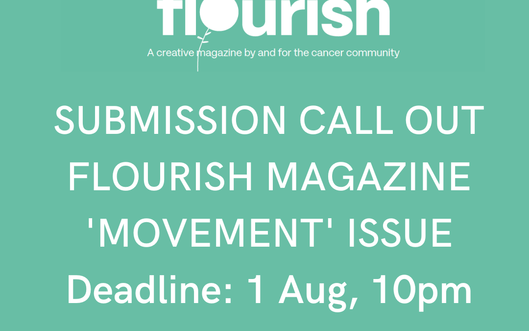 Flourish Magazine: Call-out for submissions on the theme of ‘Movement’